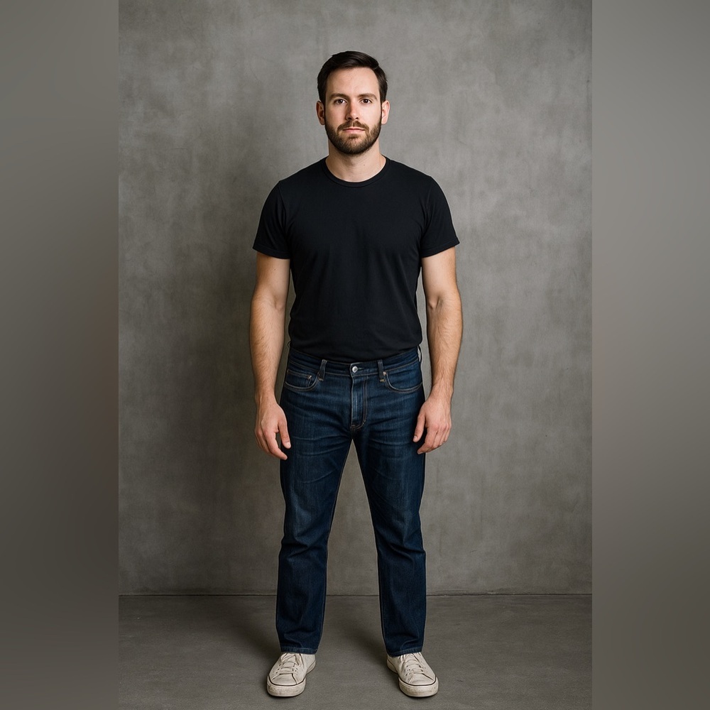 PRPS JAPAN Selvedge Straight Leg Jeans Blue 31